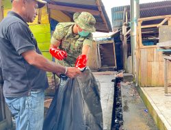 Dandim 1806/Bintuni Hadiri Apel HPSN,Pemkab Teluk Bintuni Ajak Masyarakat Jaga Kebersihan