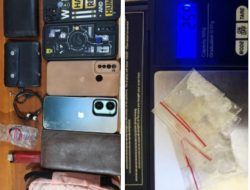 Polsek Pakuhaji Ungkap Kasus Sabu 2,55 Gram, Empat Orang Diamankan