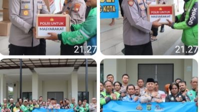 Kapolres Tangerang Kota Rangkul Ojol Lewat Program Jumat Peduli