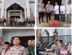 Kapolres Metro Tangerang Kota Pimpin Kegiatan Bhayangkara Jakarta ASRI di Masjid Nurul Haq