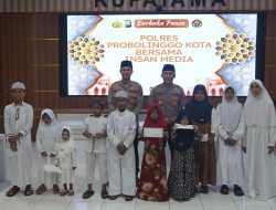 Polres Probolinggo Kota Buka Puasa Bersama Insan Media