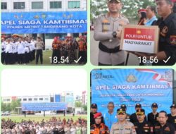 502 Personel Gabungan Ikuti Apel Siaga “Jaga Kota Tangerang untuk Indonesia”