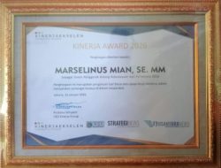 Dedikasi Lestarikan Budaya Dayak, Marselinus Mian Raih Penghargaan Nasional