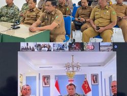 Wakil Wali Kota Sabang Ikuti Virtual Meeting Bersama Wakil Panglima TNI, Bahas Progres Koperasi Desa Merah Putih di Gampong Cot Abeuk.