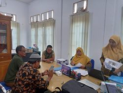 Serahkan Data Bencana Banjir Hidrometrologi Tahap Dua II, yang Merendam Gampong Batuphat Barat.