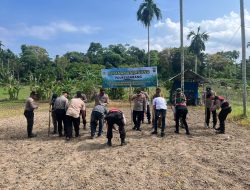 Polres Sabang Tanam Jagung Pipil, Wujud Implementasi Ketahanan Pangan POLRI