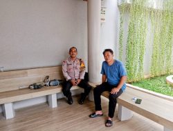 Bhabinkamtibmas Polsek Panongan Sambangi Warga Ranca Iyuh, Sosialisasikan Layanan Polisi 110