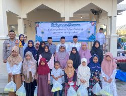 Polres Sabang Gelar Buka Puasa Bersama Masyarakat di Meunasah Al Huda.