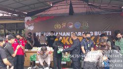 Polres Sintang Musnahkan Hampir 60 Kg Sabu, Ribuan Generasi Muda Berhasil Diselamatkan