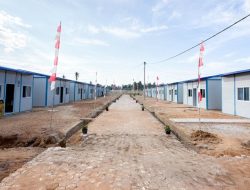 Pemerintah Beri Hunian Tetap Untuk 104 KK di Aceh Utara dengan Interior Lengkap dan Masjid.