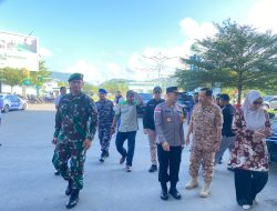 Kapolres Sabang Bersama Forkopimda Tinjau Pos Pelayanan Terpadu Mudik Idul Fitri 1447 H.