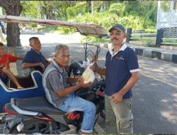 DPD Partai Nasdem Sabang Santuni Paket Lebaran Kepada 15 Keluarga Fakir Miskin di Gampong Kuta Barat.